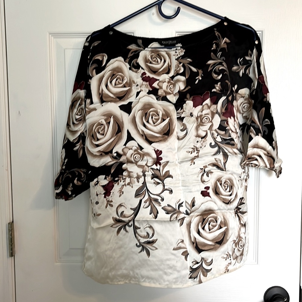 WHBM silk shirt